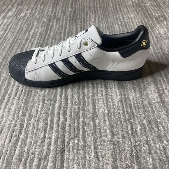 Adidas Superstar  Shoes GTX Mens 11 Shoes Suede White Black IF6162 NEW